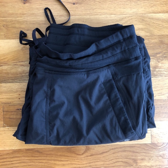 Lululemon Lined Studio Pants Black size 12 - Picture 1 of 6